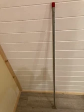 Bruske Products 6132-12 60" Long Metal Handle for Steel Channel Push Brooms