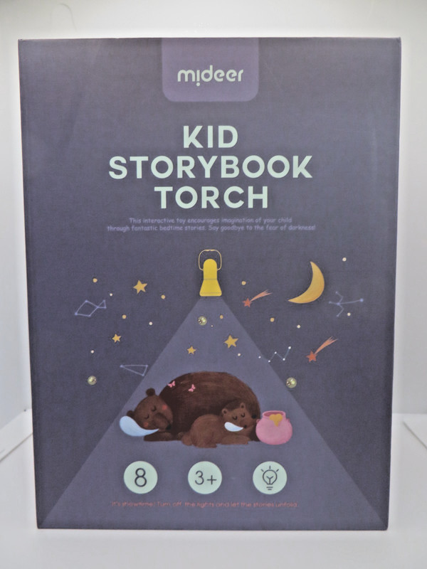 MiDeer Kids Storybook Torch (flashlight) Multifunctional Story Projector NEW