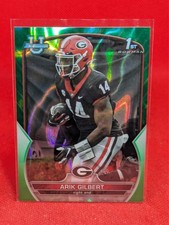 2022 Bowman U Chrome Green Lava Refractor 24/99 Arik Gilbert #54