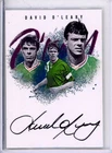 David O'Leary 2025 Futera World Football FX Series 2 On-Card Auto #06/07 Ireland