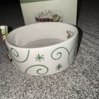 Fitz and Floyd Holly Hat Snowman Bowl Trinket Candle Holder Candy Dish  — photo 3