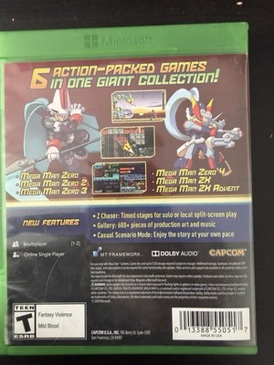 Mega Man Zero/ZX Legacy Collection Complete with Original Case for