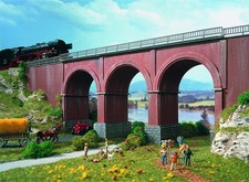 Vollmer 47313 N Backstein-Viadukt, gerade