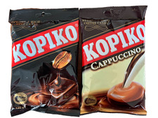 Kopiko Kaffee Bonbons Set Original + Cappuccino, 2x120g Kopiko Coffee Candy