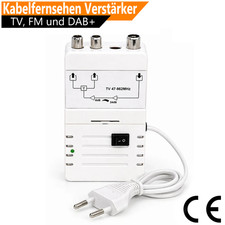 Kabelfernsehen DVB-C Zweigeräteverstärker V...