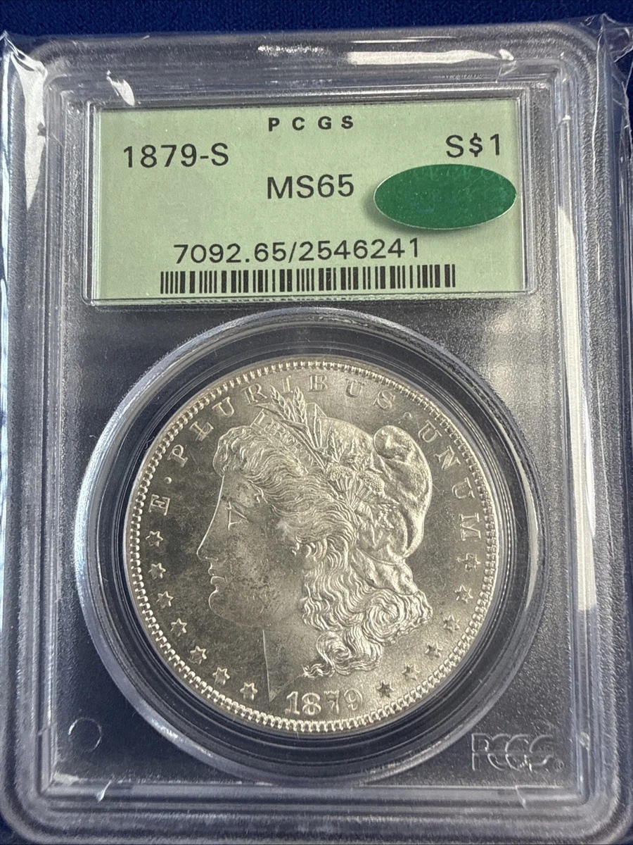 Uncirculated Silver 1879 Year Morgan US Dollars (1878-1921) for