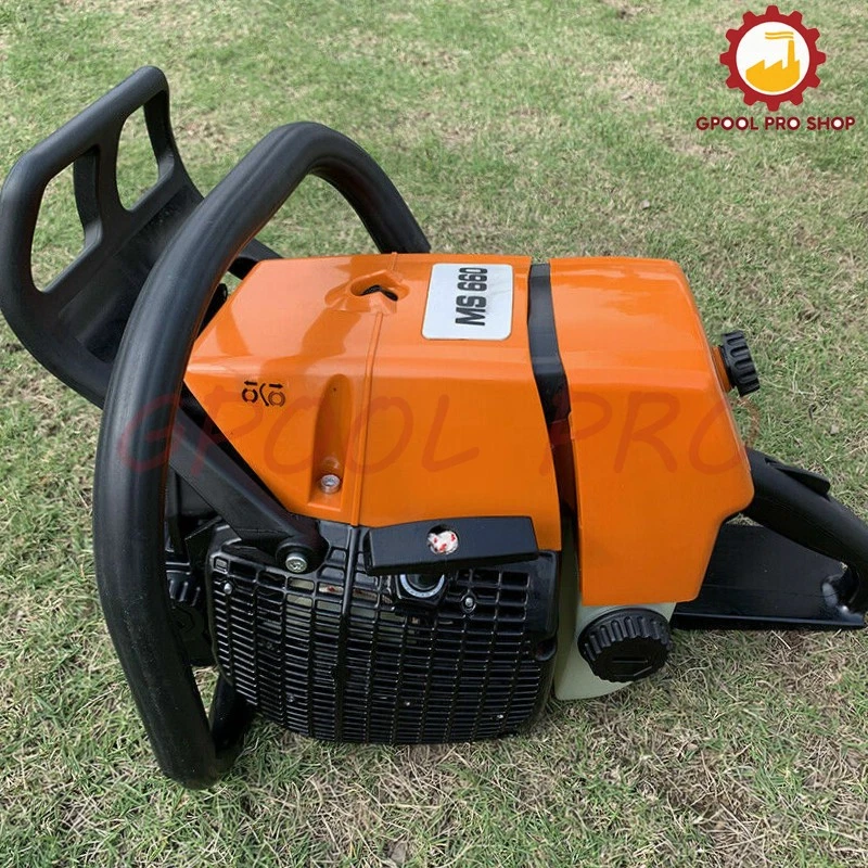 For MS660 Gasoline 92CC power chainsaw 2-strokes 5.2kw mill saw no chain no bar - Image 2 of 3