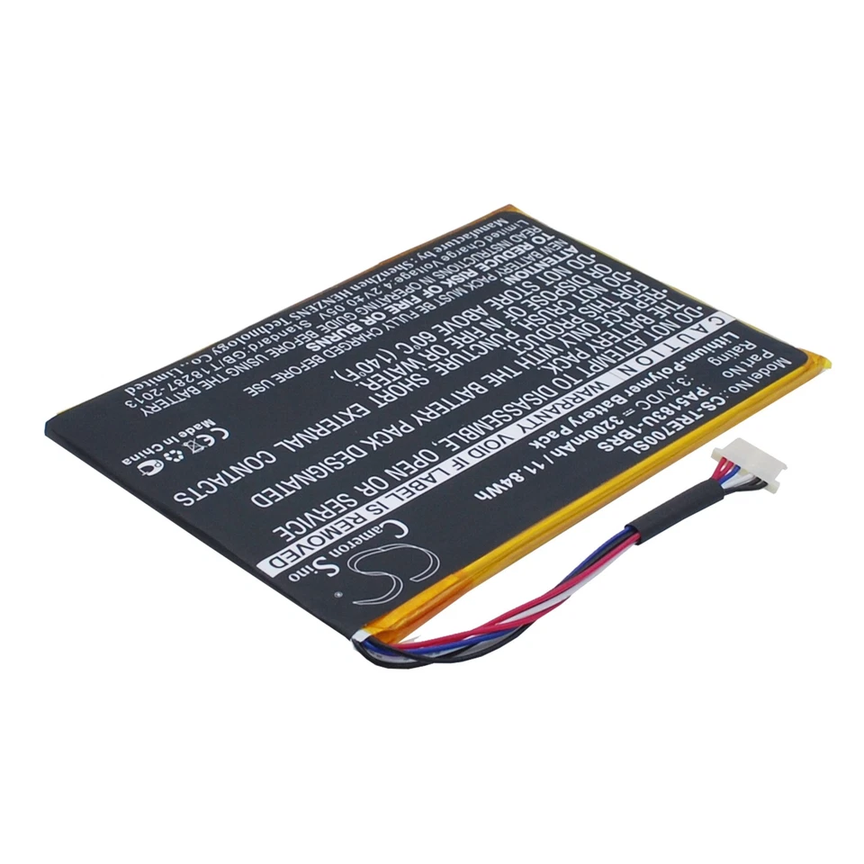 Battery for Toshiba AT7-B AT7-C AT7-C8 Excite Go Mini 7 PA5183U-1BRS CS-TRE700SL - Image 2 of 4