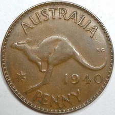 1940 Australia 1 Penny (Lot#3)