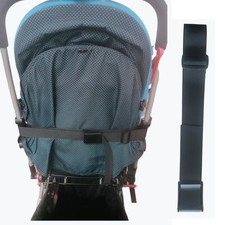 2Pcs Pushchair Stroller Straps Sit Up Seat for Universal Black