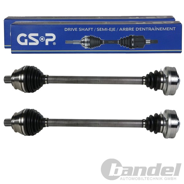 2X GSP Antriebswelle Hinten Links+Rechts Passend FüR Audi A8 VW Phaeton-image