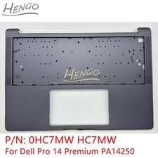 0HC7MW HC7MW New For Dell Pro 14 Premium PA14250 Palmrest Upper Case C Cover