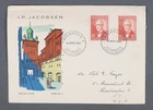 MayfairStamps Denmark FDC 1947 I C Jacobsen Industrialist Brewer First Day Cover