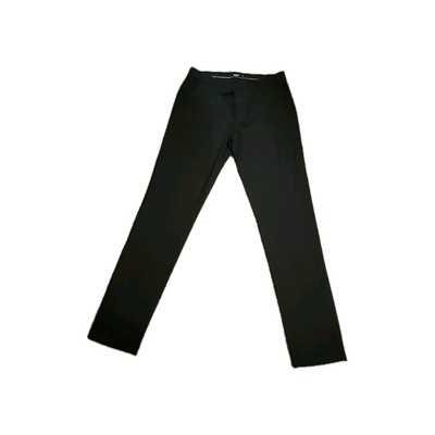 R&B Men's Slim Fit Dress Pants   Black, Size [34], Classic Formal Style