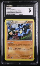 2013 POKEMON BLACK & WHITE PROMO #BW85 LUCARIO-HOLO CGC 9 *Pop 1* on eBay