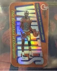 Michael Jordan 1988 Wheaties Orange Refractor Promo Tobacco Insert Card—Bulls