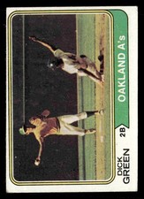 1974 Topps #392 Dick Green