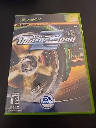 Need for Speed: Underground 2 (Original OG Xbox) Mint BLACK LABEL CIB Complete