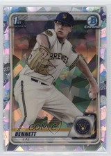 2020 Bowman Chrome Prospects Atomic Refractor Nick Bennett #BCP-140 6u5