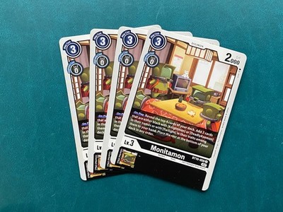 digimon card game xros encounter Monitamon BT10-058 Playset x4 Description coming soon... Digimon Xros Encounter Rare DeckerGreymon