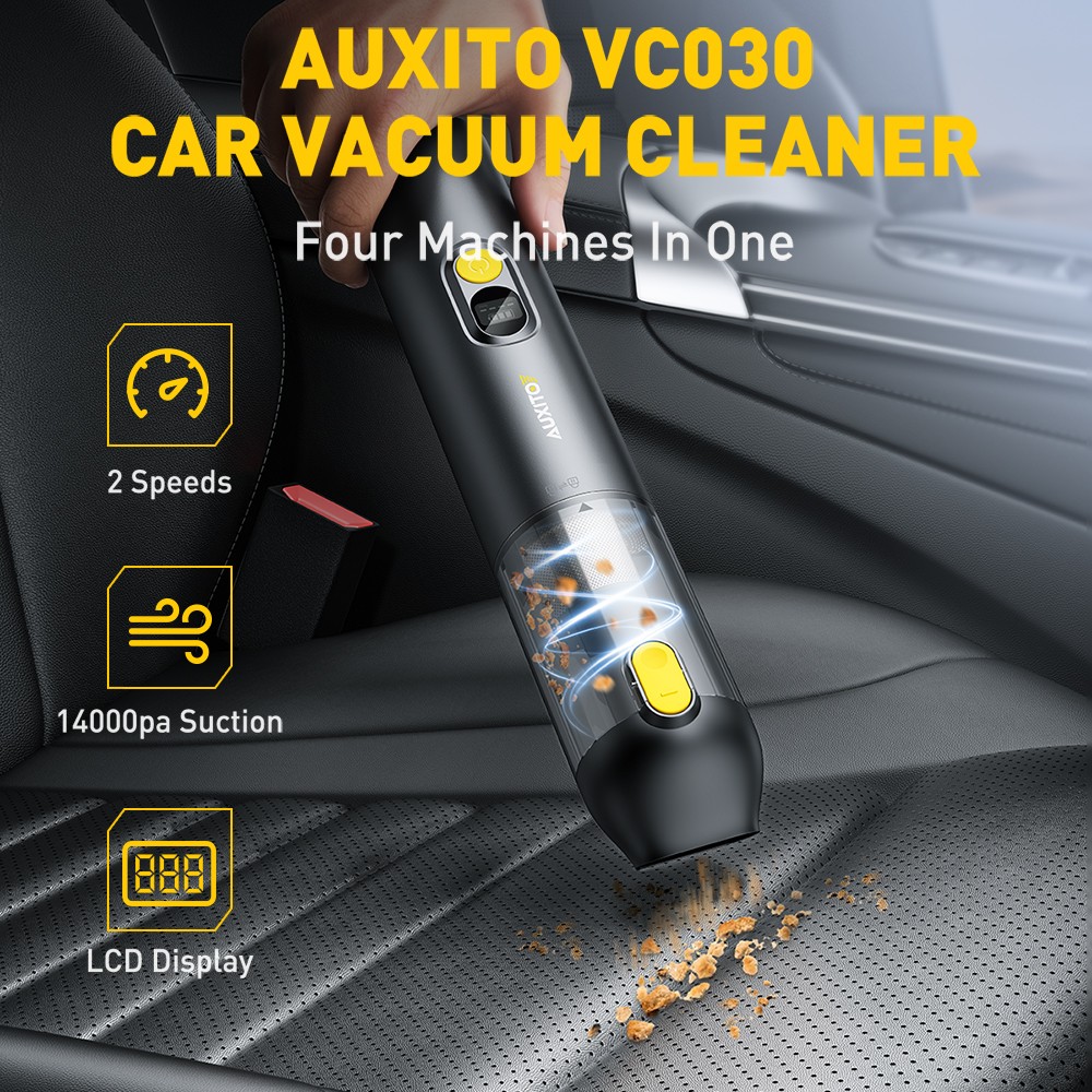 4 in 1 Mini Handheld Cordless Vacuum Cleaner Portable For Car Auto Home AUXITO M