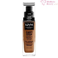 NYX Can't Stop Won't Stop Foundation CSWSF15.3 Almond 1oz / 30ml