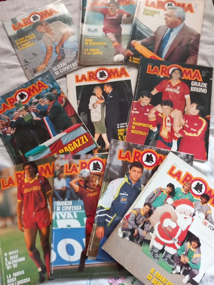 Kit Stadio Vintage AS Roma - Collection Gadgets Historiques Pour Vrai Tifoso
