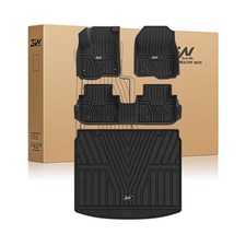 3W Floor Mats Cargo Liner Fit for Honda CR-V 2023 2024 2025 2026 Include H...