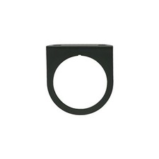 Equus 2-5/8 in. Black Single Gauge Mounting Panel