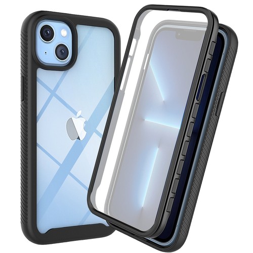 Schutz Hülle Handy Tasche 360 Grad TPU vollschutz mit Integriertem Displayschutz - Bild 9 von 136