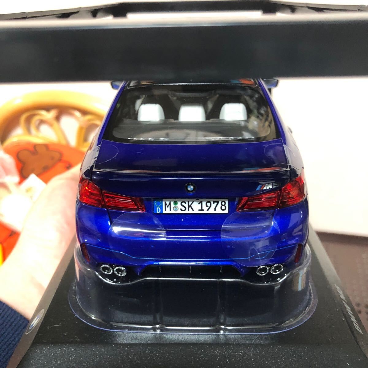 1269 BMW 1/18 BMW M5 F90 Sedan miniature car model completed