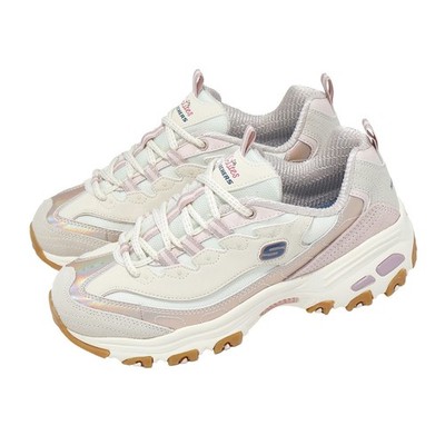 Skechers D Lites Light Pink Women Casual Lifestyle Shoes Sneakers 150556-LTPK