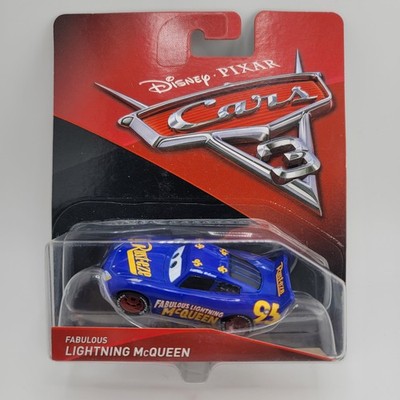 Disney Pixar Cars 3 Fabulous Lightning McQueen Diecast Mattel 2016 NEW