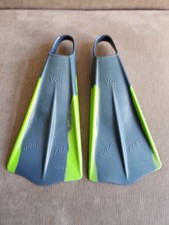 Vintage Voit Duck Feet Swim Fins Blue Green - Size Large - VERY GOOD CONDITION 