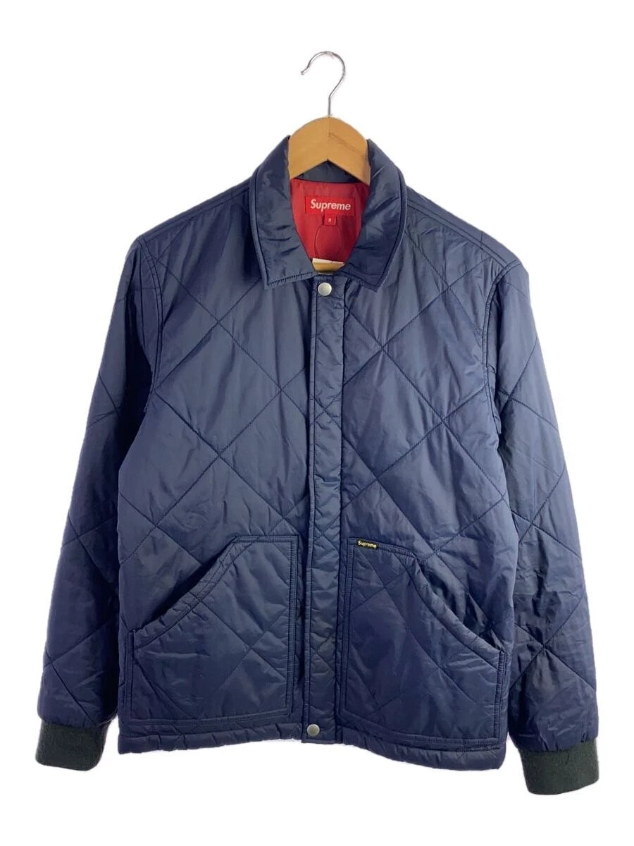 Supreme 11FW GIACCA TRAPUNTATA Giacca Trapuntata S Nylon NVY Tinta Unita