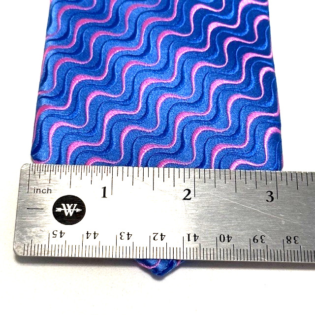 Robert Talbott Tie Wave Iridescent Geometric Luxu… - image 14