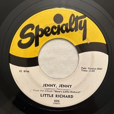 Little Richard - Jenny, Jenny - USA Specialty 45 EX-