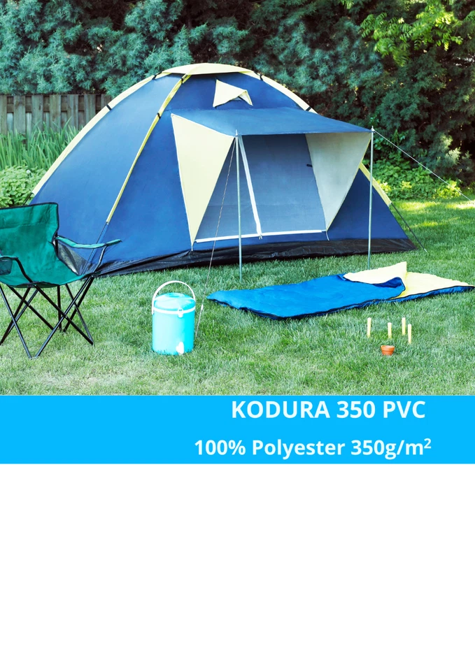 KODURA Stoff Planen Outdoor robust wasserabweisend DUNKELGRÜN EUR 11,98/m - Bild 3 von 3