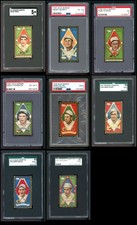 1911 T205 Philadelphia Athletics Near Team Set  4 - VG/EX 6610828 (8 / 12 cards)