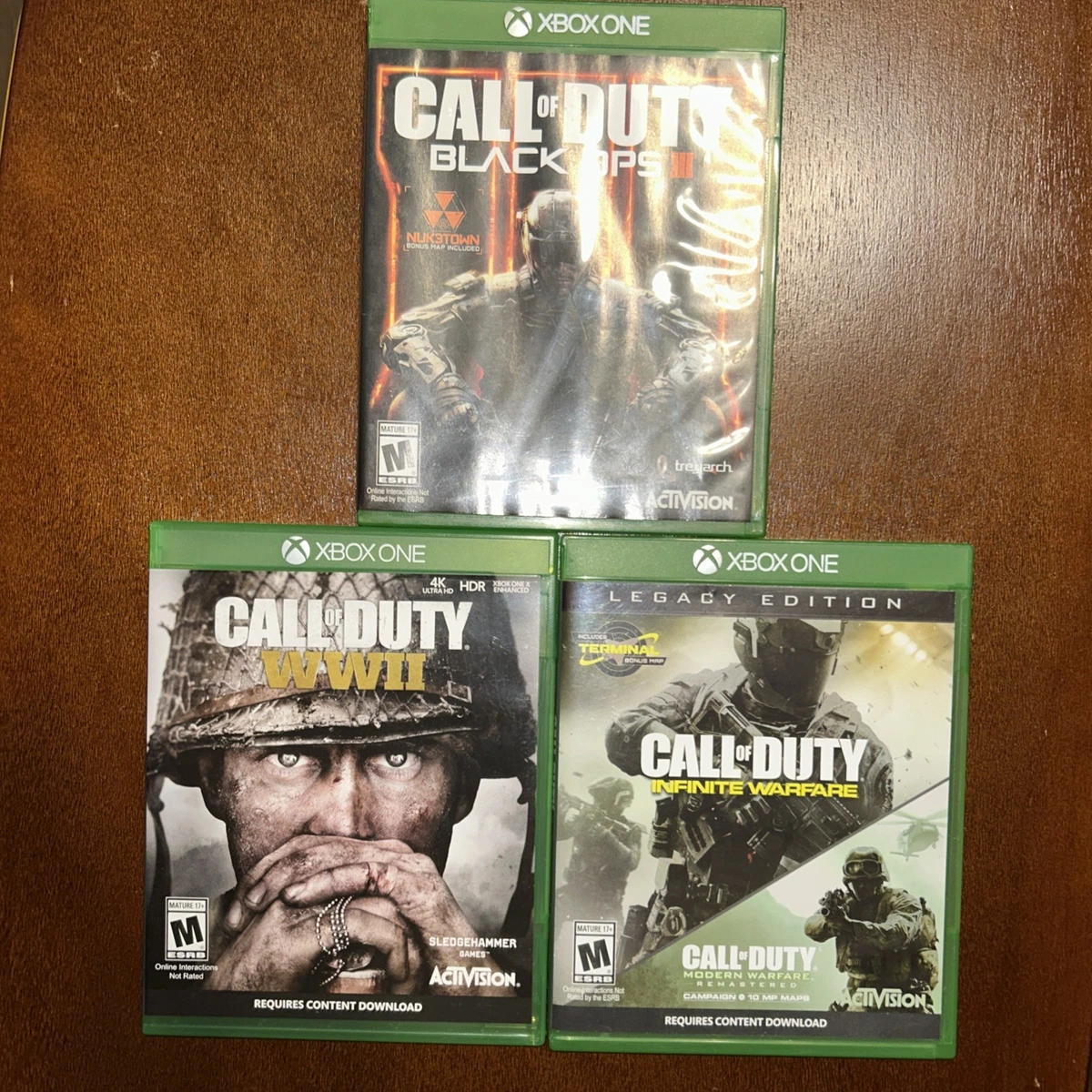 Microsoft Xbox One Call of Duty: Infinite Warfare Video Games for