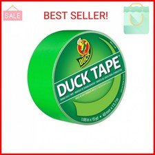 Duck Tape Colored Duct Tape, 1.88 in x 15 yd, Lime Green