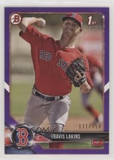 2018 Bowman Prospects Purple 171/250 Travis Lakins #BP139 4n0
