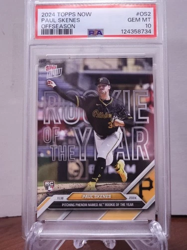 2024 Topps Now -Paul Skenes PSA 10 Off-Season Award Winners  #OS-2 (RC)