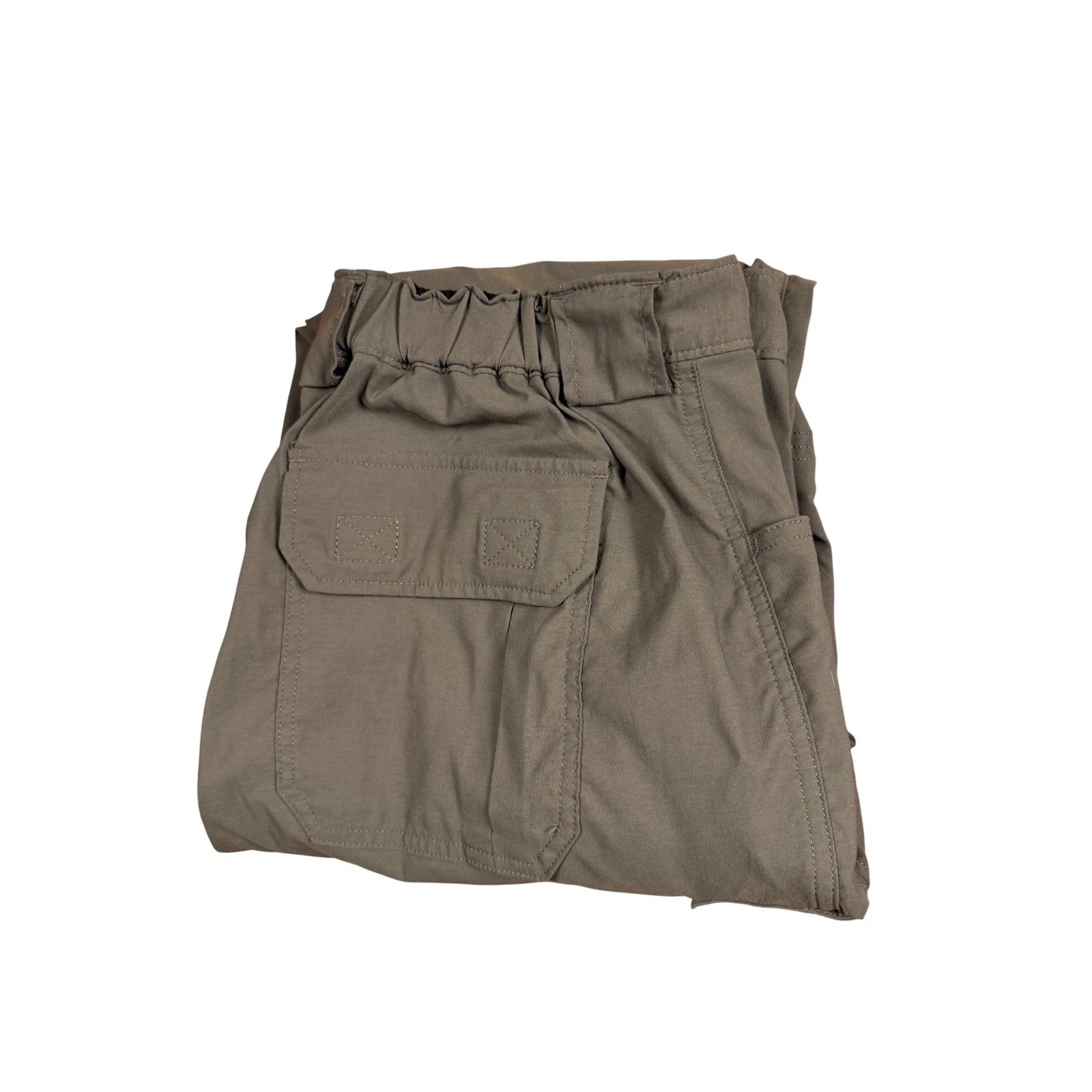 Duluth Trading Co Mens Dry on the Fly Cargo Pants Brown L x 34 Nylon Stretch