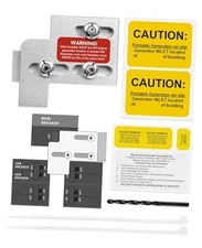 Generator Interlock Kit Fit for Square D QO and Homeline 100 or 125 Amp Panels