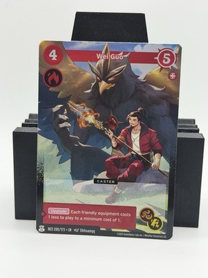 Metazoo Secret Shadows Wei Guo Legendary Rare 209/173 Textured Foil NM