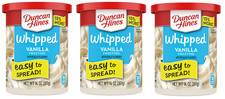 Duncan Hines Frosting Whipped Vanilla 3 Pack