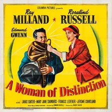 A Woman of Distinction (1950)_2 Poster Movie Film Cinema Print Retro Cult Classi
