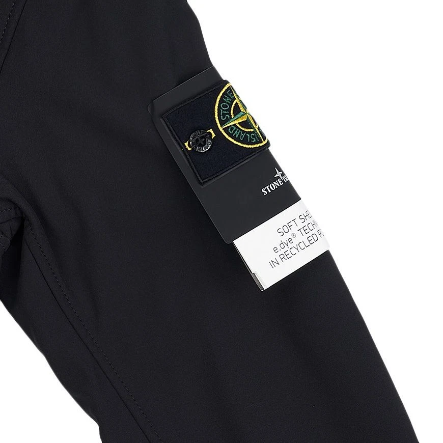 Felpa con cappuccio e zip Stone Island uomo logo patch V0029 7915Q0122 73910456