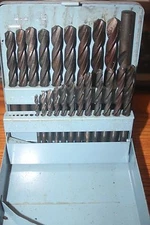 22 Pc. Drill Bit Set 1/16" - 1/2"